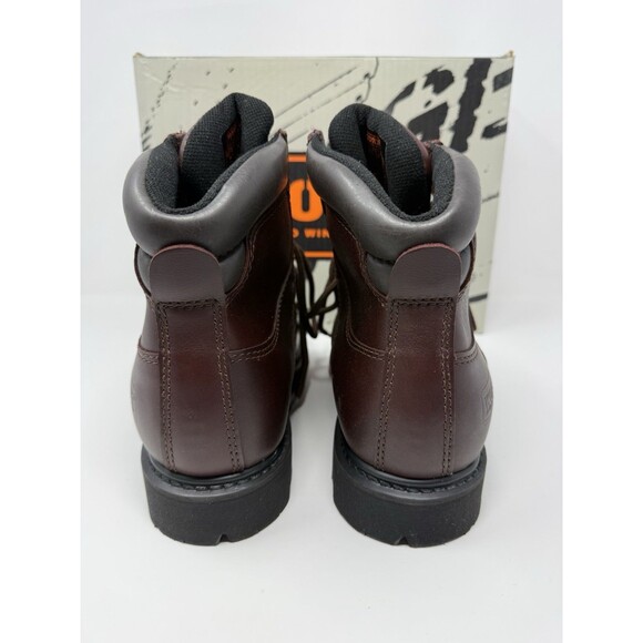 WORX Red Wing 5632-1 Steel Toe Waterproof Work Boots Brown 8.5M NIB main image 4